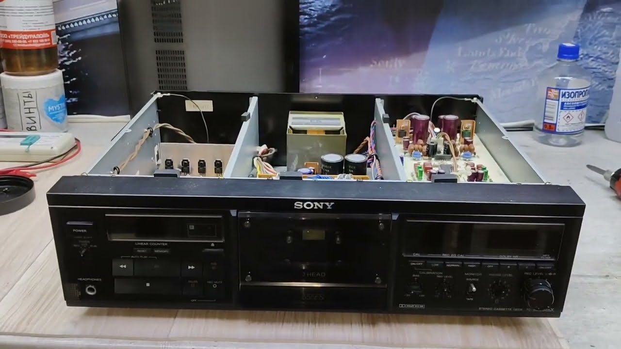 Ремонт Sony TC-K555esX (Часть 1)