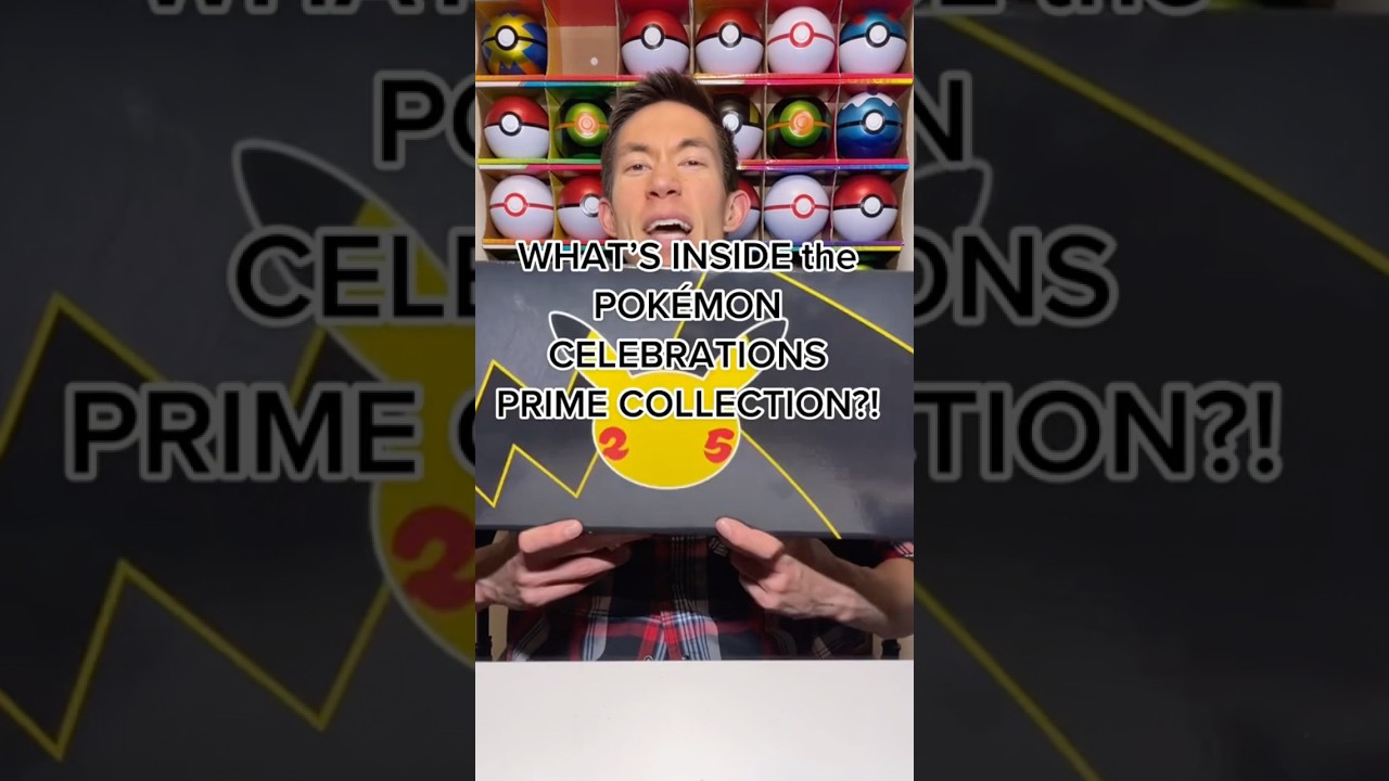 What&rsquo;s Inside a Pok&eacute;mon Celebrations Prime Collection Box?! #pokemon