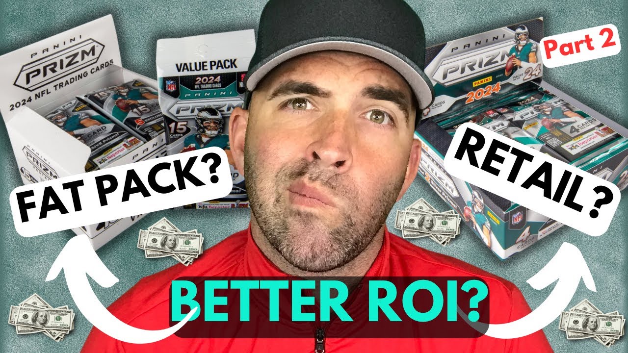 Comparing 2024 Panini Prizm Fat Pack Boxes with Retail Boxes: Which Is The Better Investment? Part 2