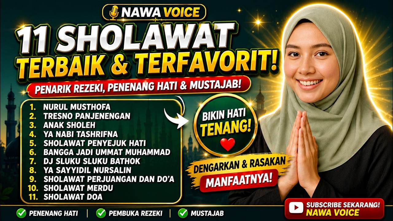LAGU SHOLAWAT PILIHAN #part 1 #nawavoice #sholawatnabi