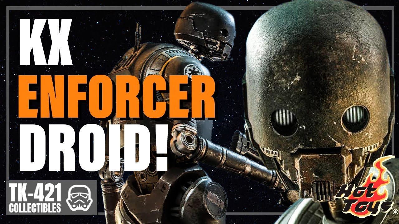 Hot Toys KX ENFORCER DROID Unboxing! Move Over R2 - THIS Is The Droid You’re Looking For!! TMS072