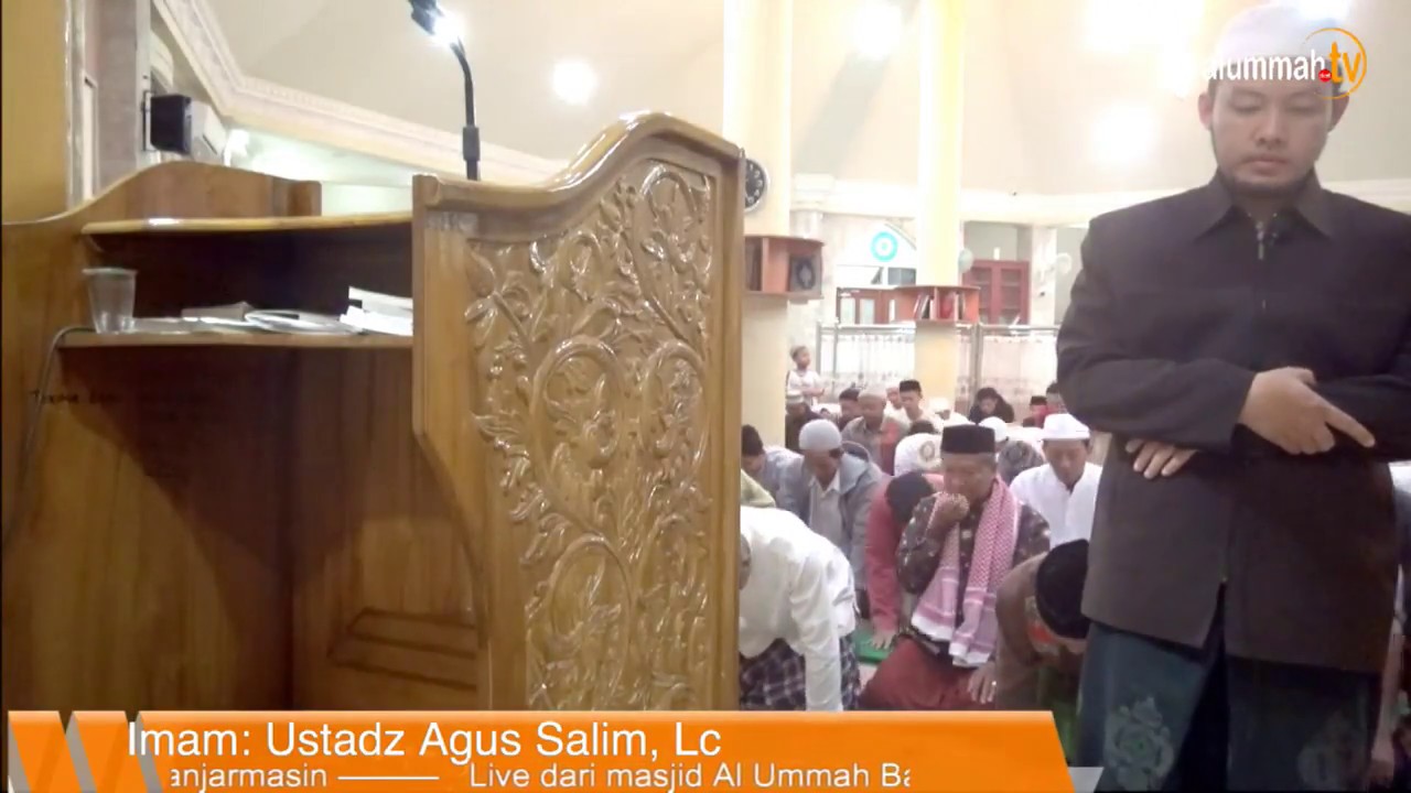 Live: Solat Subuh di Masjid A Umma Banjarmasin| Imam: Ustadz Agus Salim, Lc