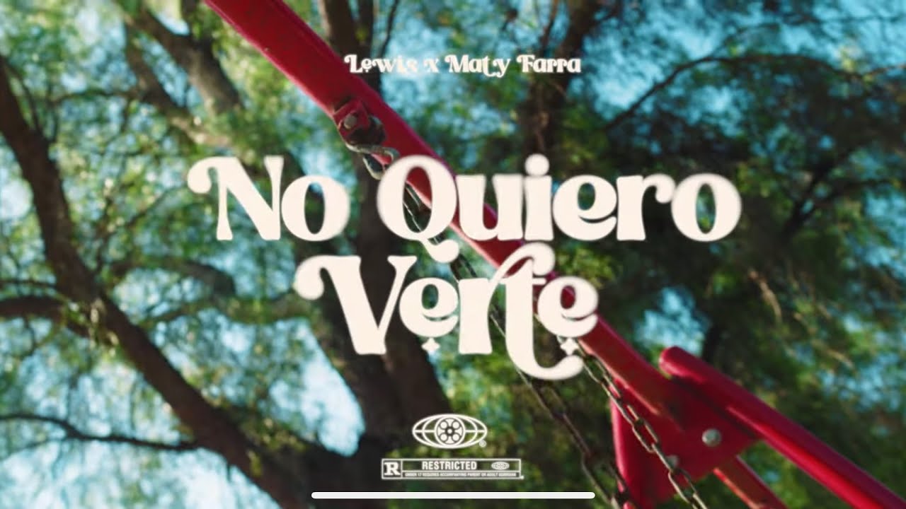 Lewis Somes - No quiero verte Ft Maty farra (Prod. Neetram x TeshMusic)