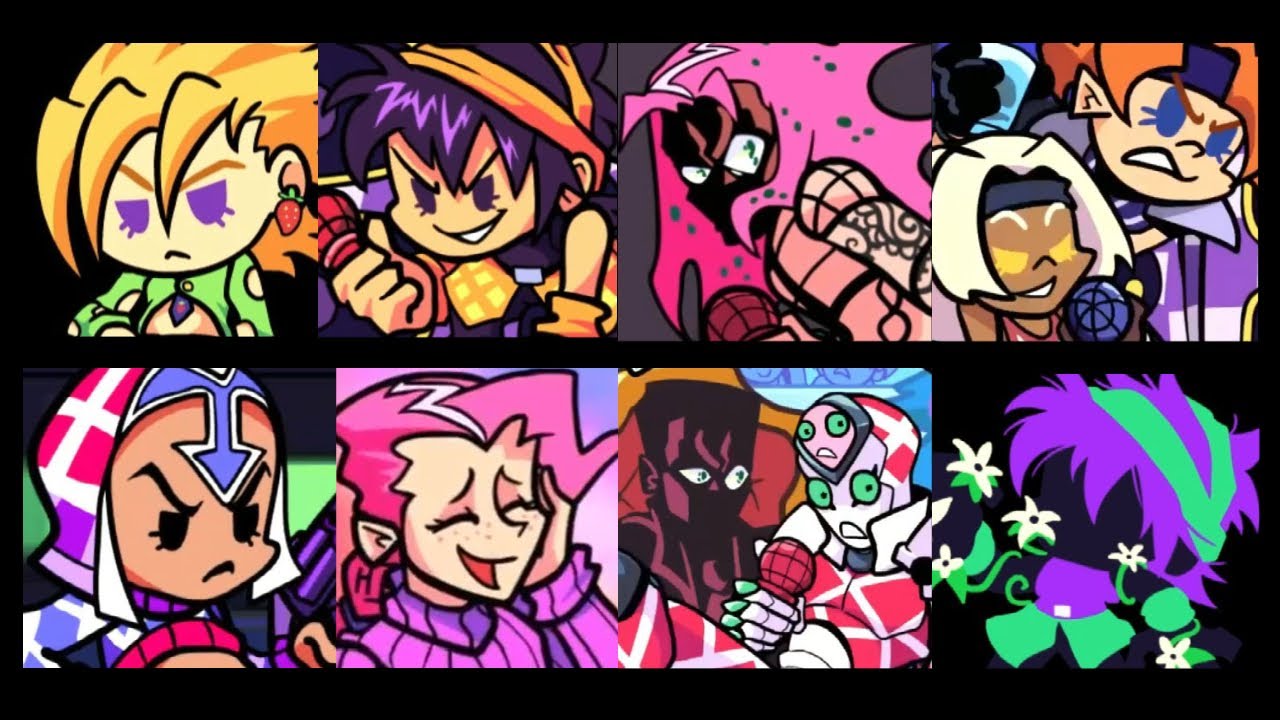 Friday Night Funkin' - JoJo Vento Aureo skin mod