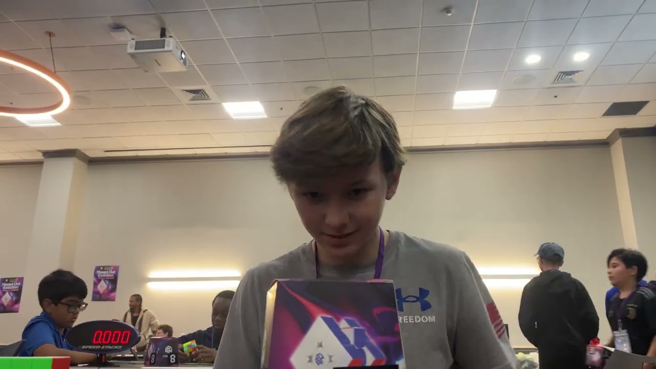 My First Rubik’s Cube Competition!!! 