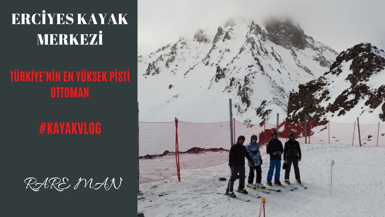 TÜRKİYE'NİN EN YÜKSEK PİSTİNDE KAYAK YAPTIK(Rakım 3400m)- OTTOMAN PİSTİ - ERCİYES KAYAK MERKEZİ 2021