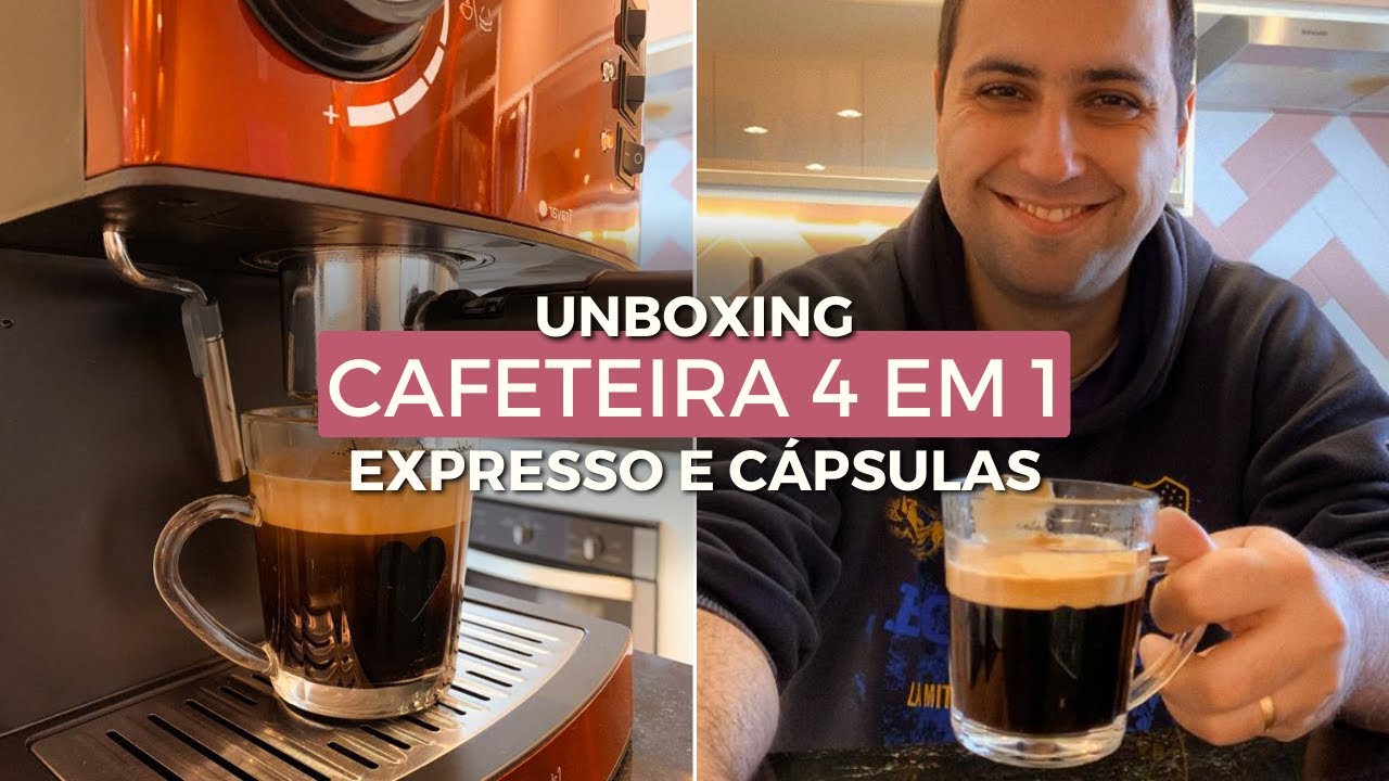 RESENHA DE ELETRO | Cafeteira Philco PCF24 Expresso 20 Bar Inox Red