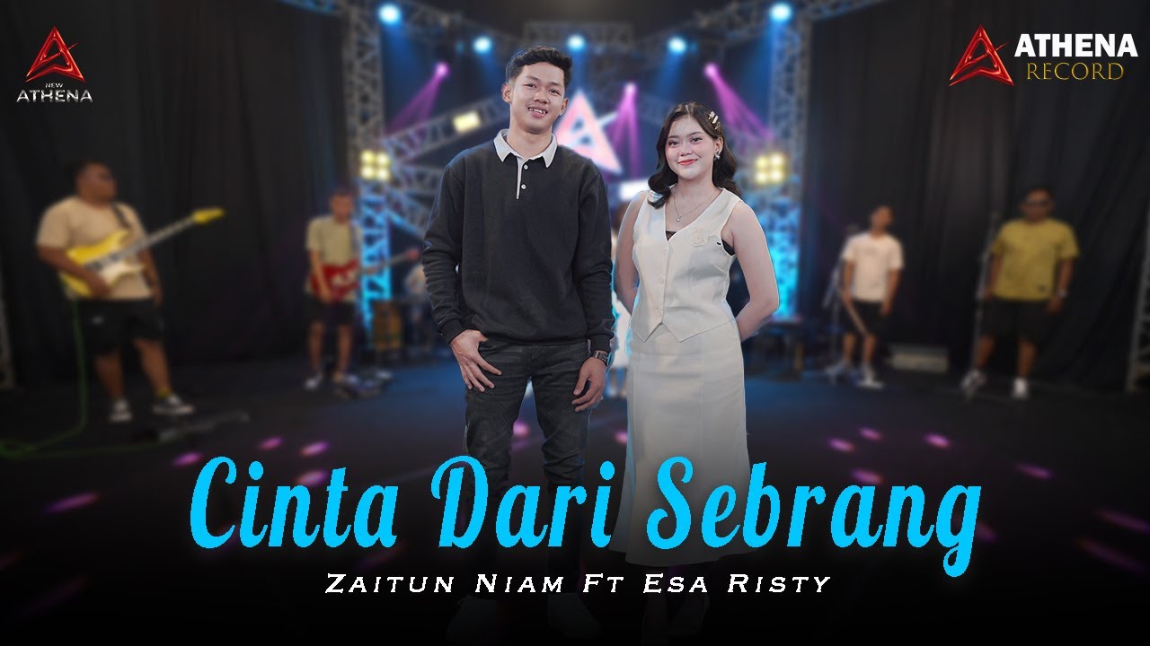 Cinta Dari Seberang - Zaitun Niam ft. Esa Risty (Official Live Music) | Viral TikTok