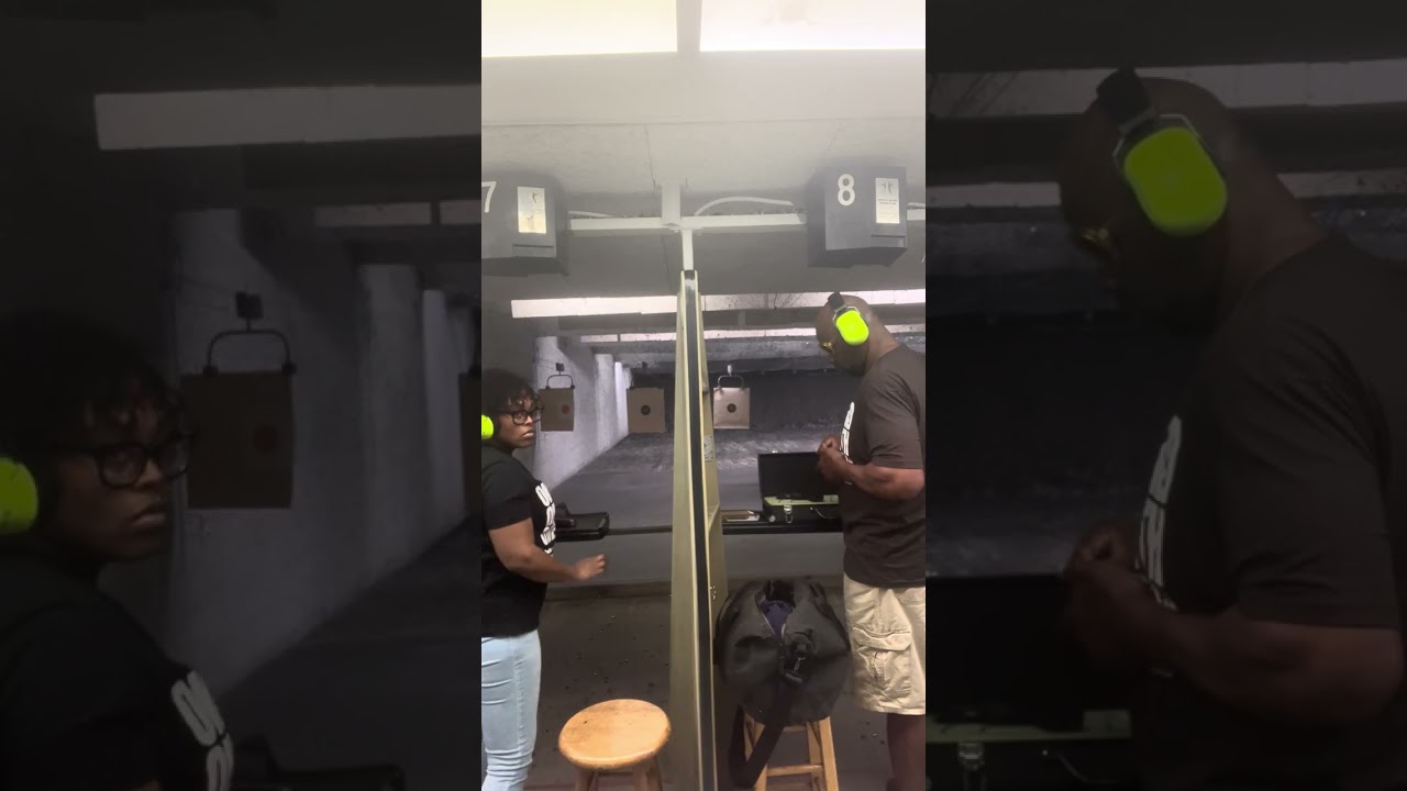 Husband and Wife gun range day 2/16/2026 