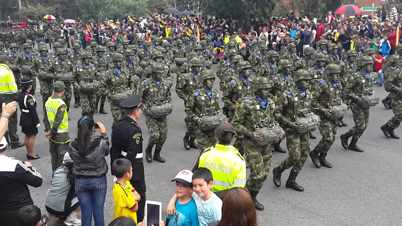 Desfile 20 de Julio 2014 - Bogotá D.C. - Ejercito de Colombia