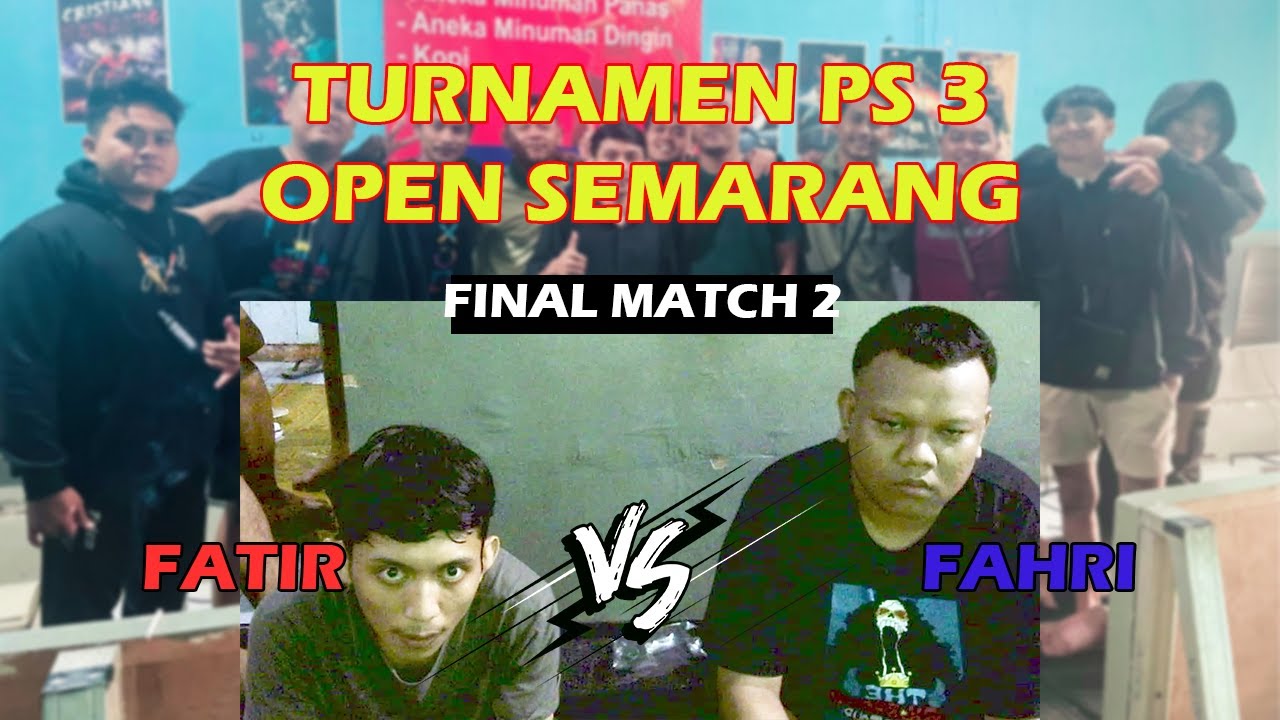 FATIR MADURA VS FAHRI SOLO | FINAL MATCH 2 - TURNAMEN PS 3 OPEN SEMARANG 2025
