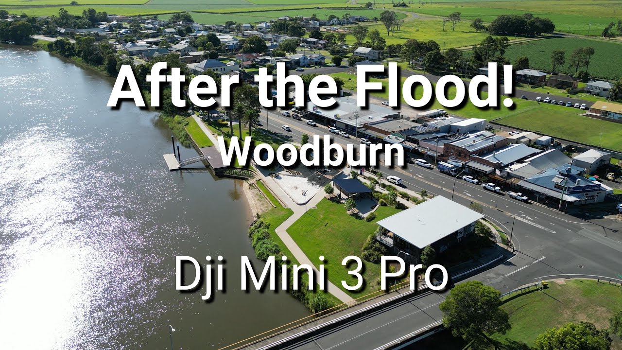 After the Flood! Woodburn flood recovery as seen from above.