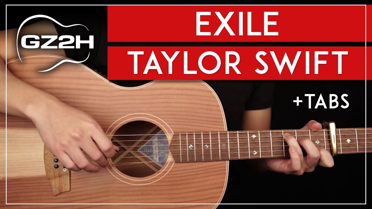 Exile Guitar Tutorial Taylor Swift Bon Iver Guitar Lesson |Easy Chords + TABs|