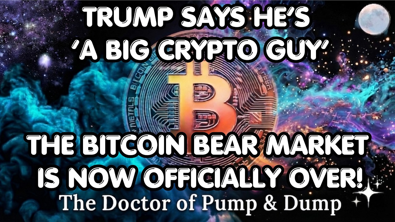 Медвежий рынок биткоина официально окончен! Трамп заявил, что стал &laquo;большим фанатом крипты&raquo; &mdash; Дно...