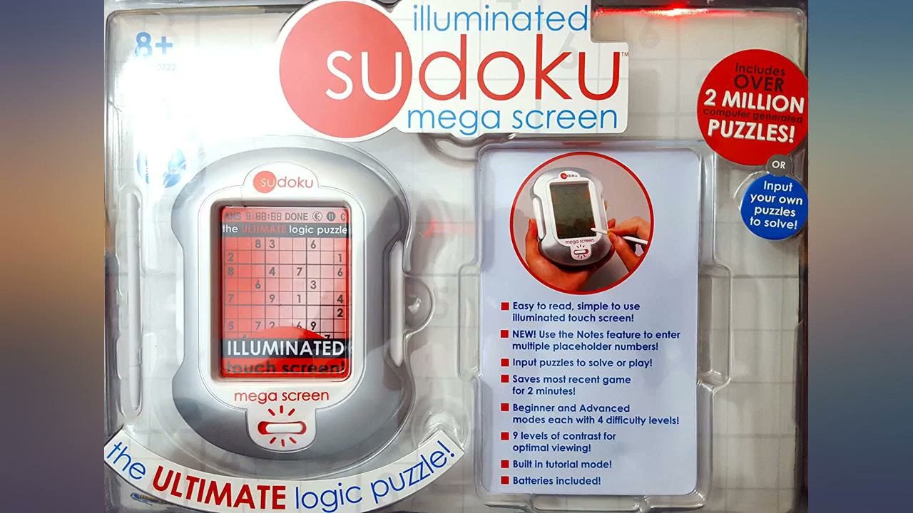 Sudoku Mega Screen &mdash; обзор электронного мегаэкрана с подсветкой