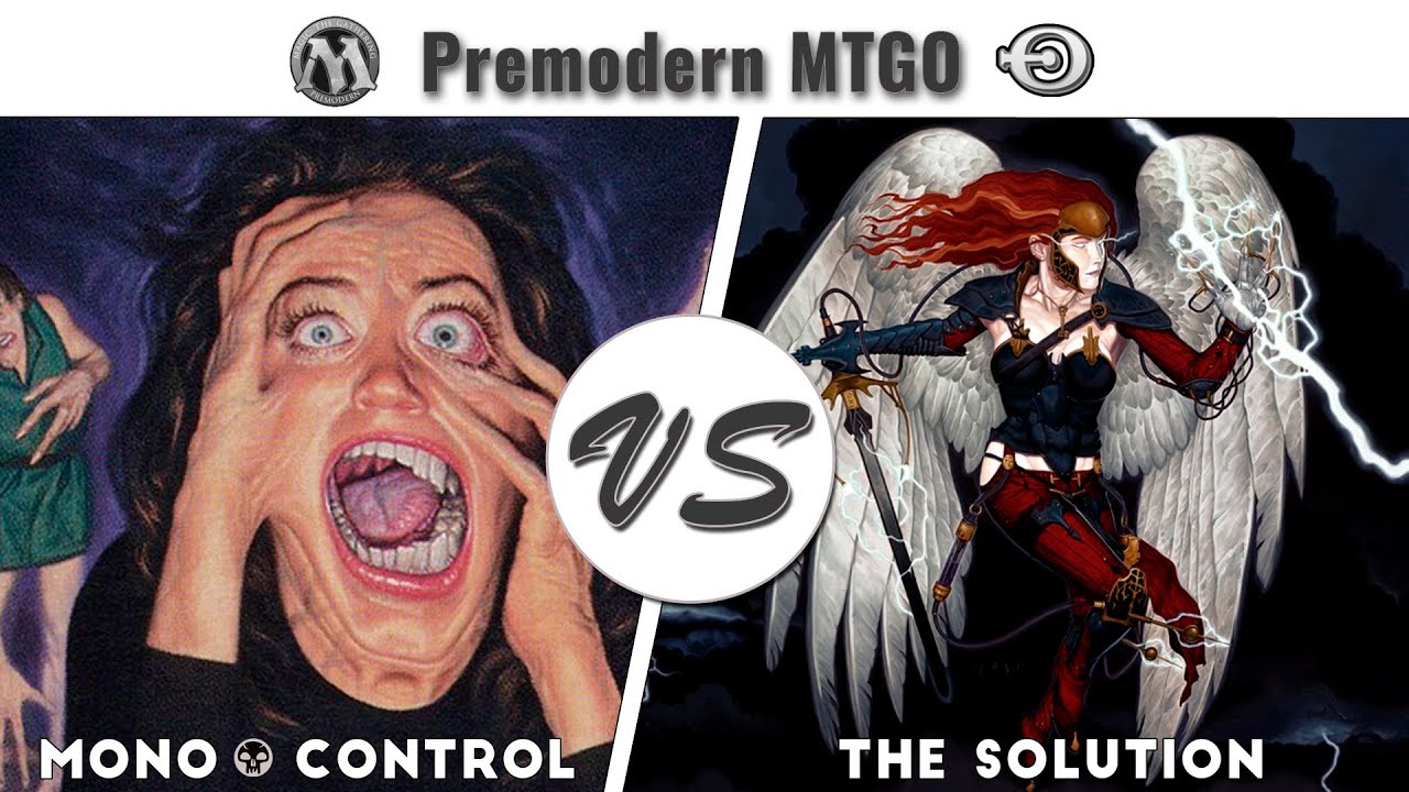 Premodern Test - Mono Black Control vs The Solution