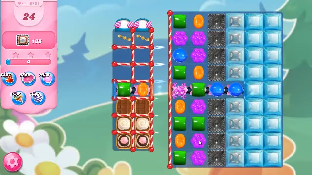 Candy Crush Saga LEVEL 6781 NO BOOSTERS