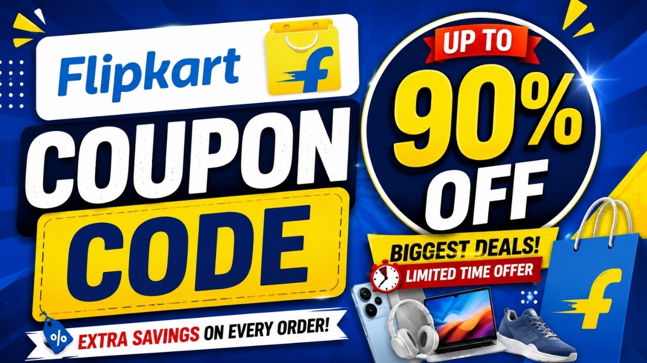 Flipkart Coupon Code | Flipkart Coupon Code Free | Flipkart Discount Code & Promo Code 2026