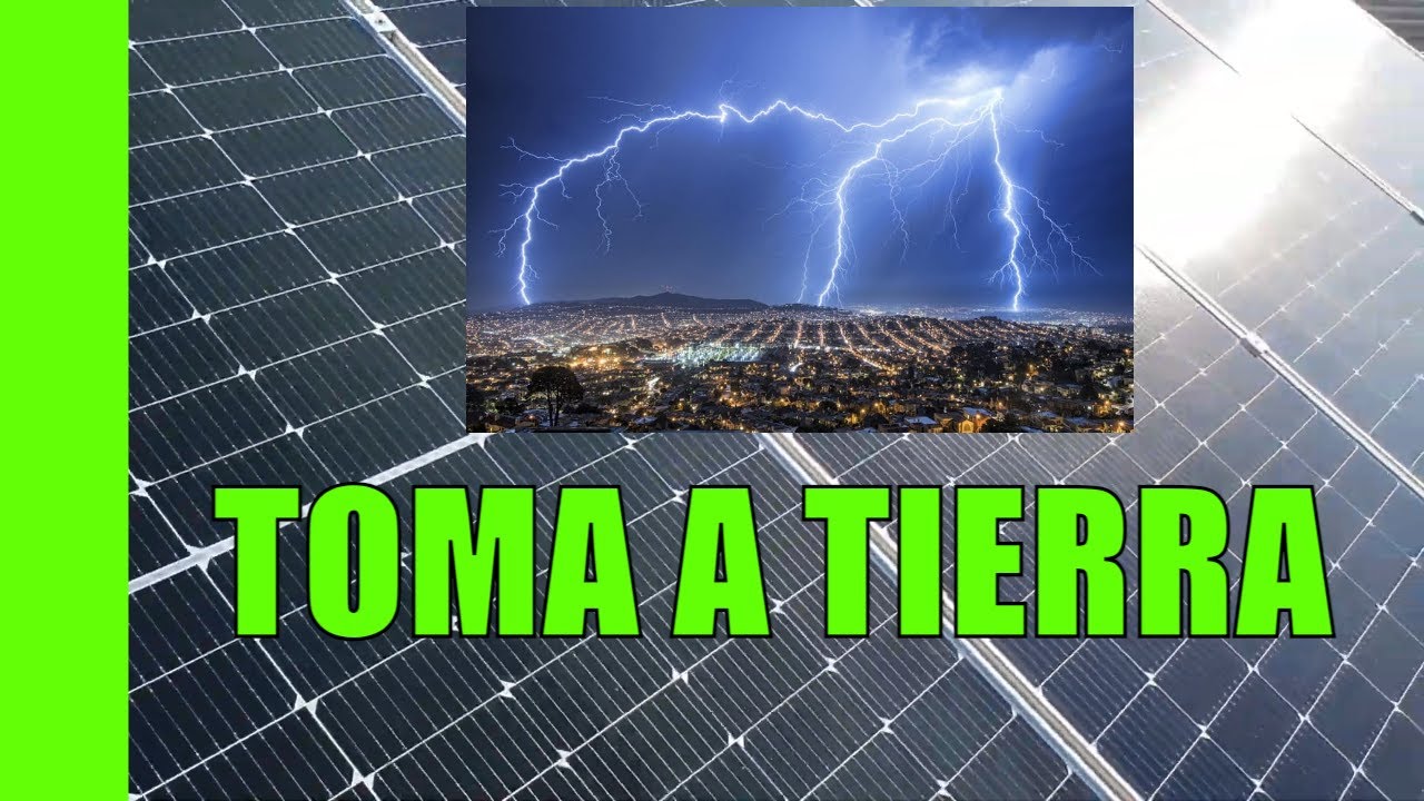 Cómo conectar la toma a tierra de los PANELES SOLARES ( HACERLA)