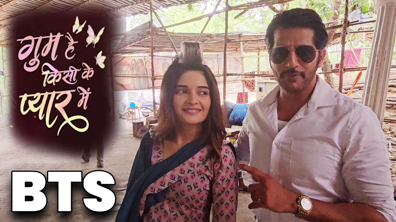 BTS from the set of #gumhaikisikepyarmein #bhavikasharma #shaktiarora #savichavan