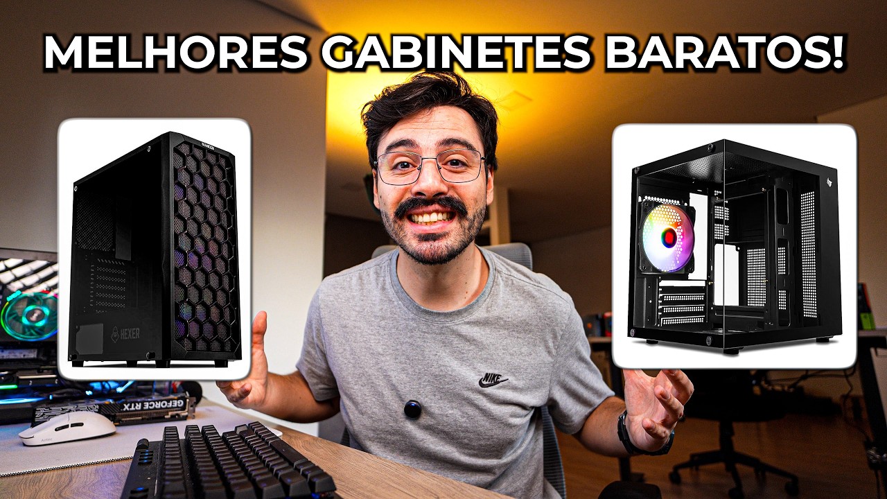os Melhores Gabinetes BARATOS e Custo Benefício de 2026
