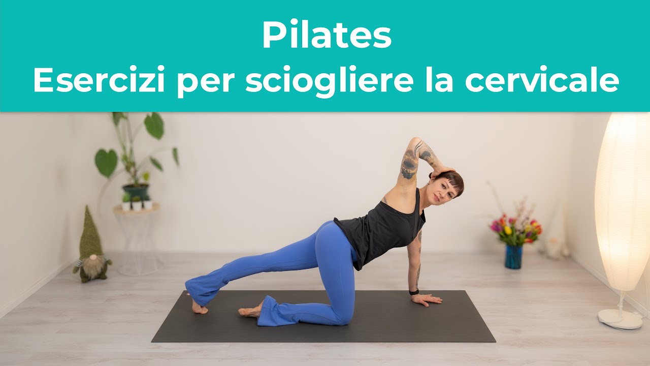 Pilates - Esercizi per sciogliere la cervicale | Esercizi di Pilates a casa