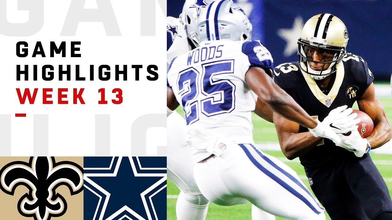 The Ugliest Game of the Year? | Saints vs. Cowboys 2018 NFL Highlights