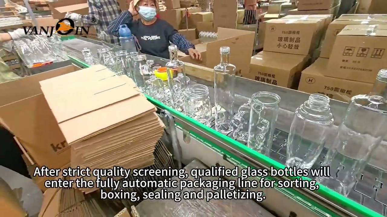 Reliable Glass Bottle Manufacturer with Full Automatic Production Line