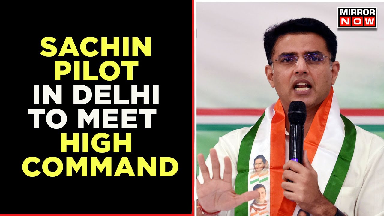 Sachin Pilot Heading To Delhi To Meet Congress High Command | Rajasthan Political Crisis | News