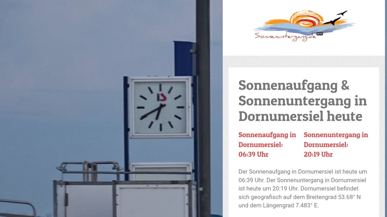 Dornumersiel Tagesbeginn am Strand 02.09.2025