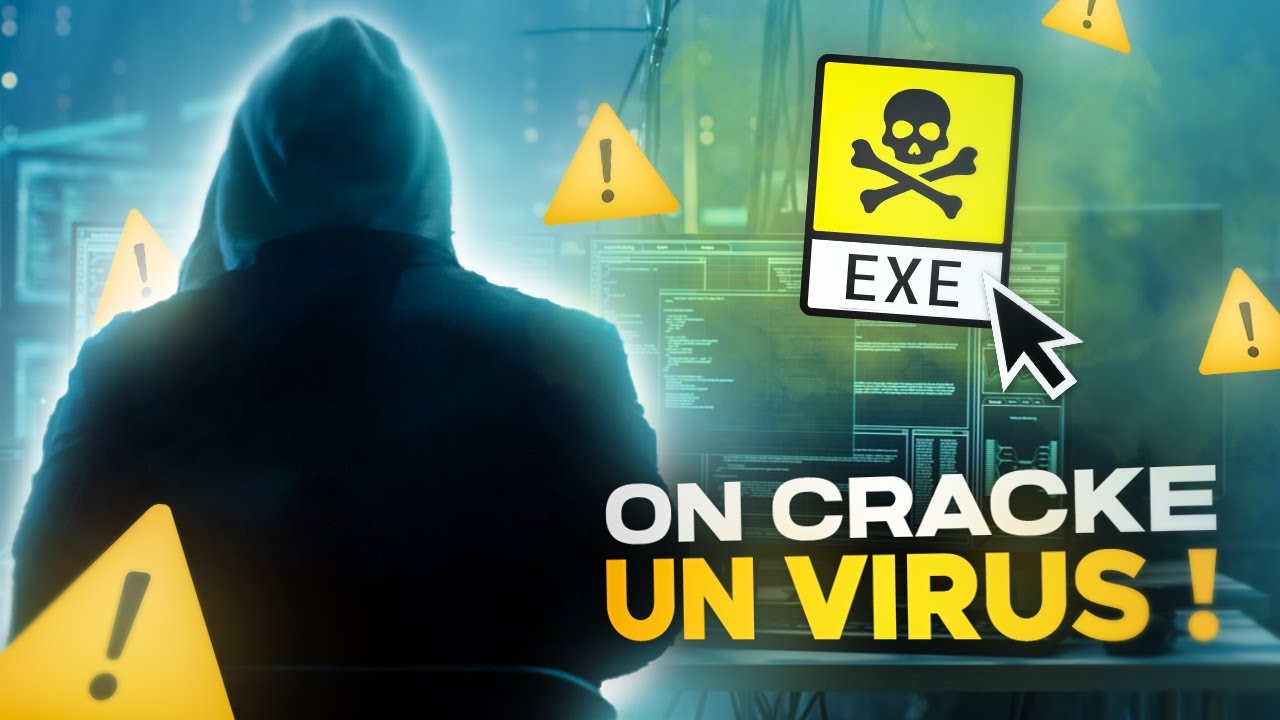 On cracke un VIRUS .EXE indétectable qui infecte votre PC (Niveau Débutant) FR