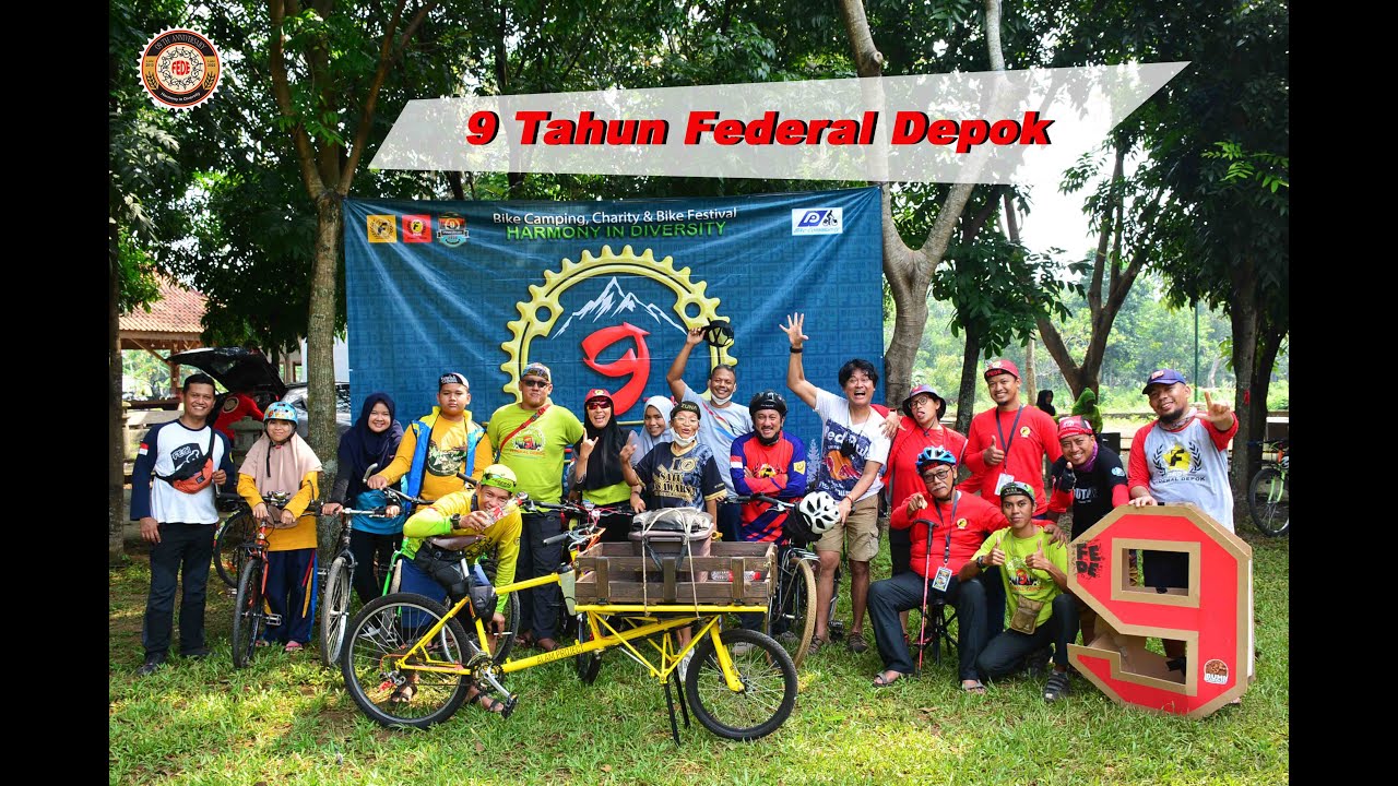 9 Tahun Federal Depok - Solidnya Komunitas Sepeda Federal