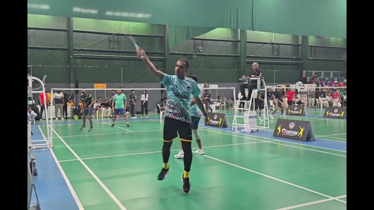 MESPA Badminton| Level B | Pre- Quarterfinals | Malik & Sujan vs  Saneer &Biju