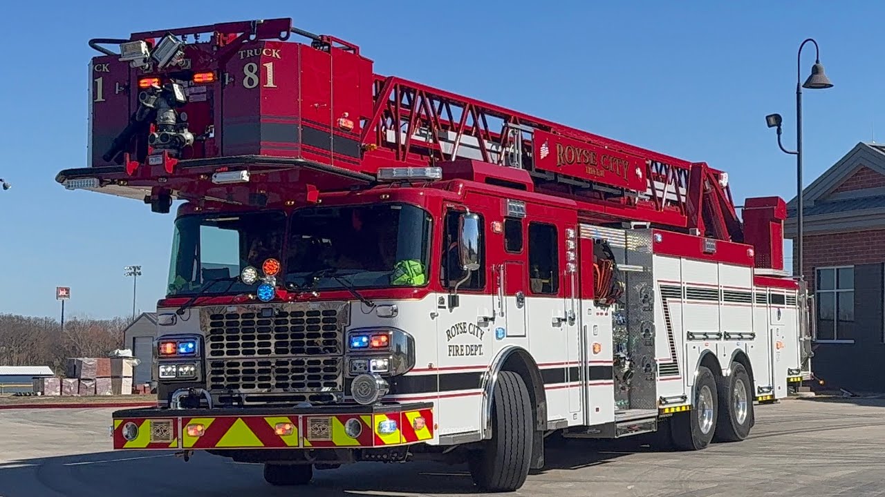 Let’s see where the Royse city fire crew are going today.Feb/27/2026