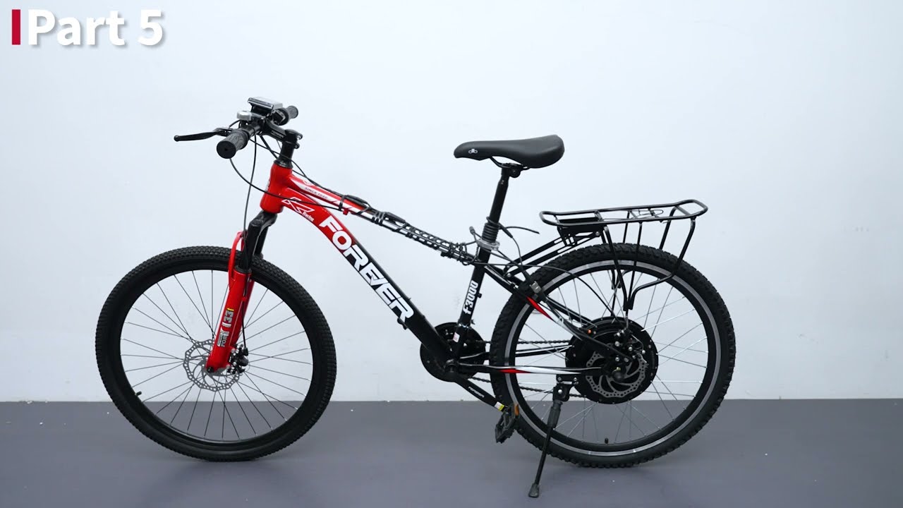 Voilamart 1500W ALL-in-One Motor E-bike Conversion Kit Waterproof built-in-controller ebike kit