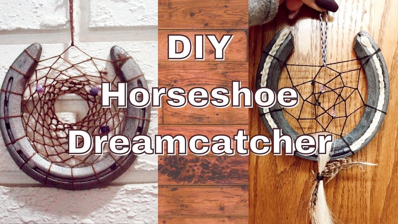 DIY Horseshoe Dream Catcher Tutorial | VLOGMAS DAY 17