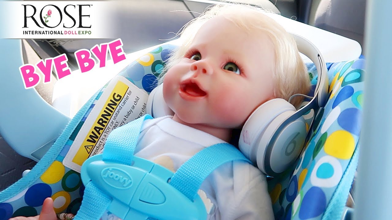 Leaving Rose Doll Show 2019 Heading Home with My New Reborn