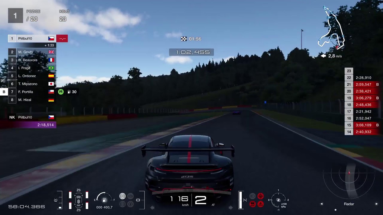 Gran Turismo 7 zavod na 1h CZE [PS5]