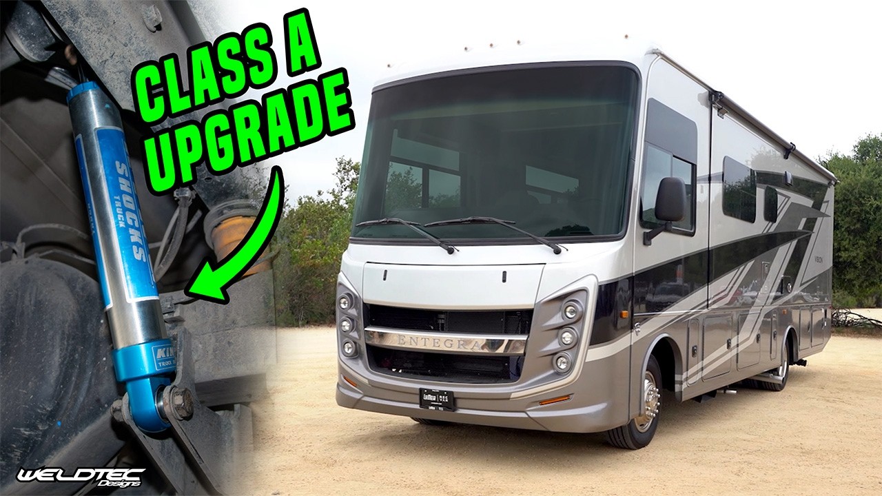 2025 Entegra Vision Class A RV Gets MAJOR Suspension Upgrade (BEST CLASS A SUSPENSION UPGRADE)