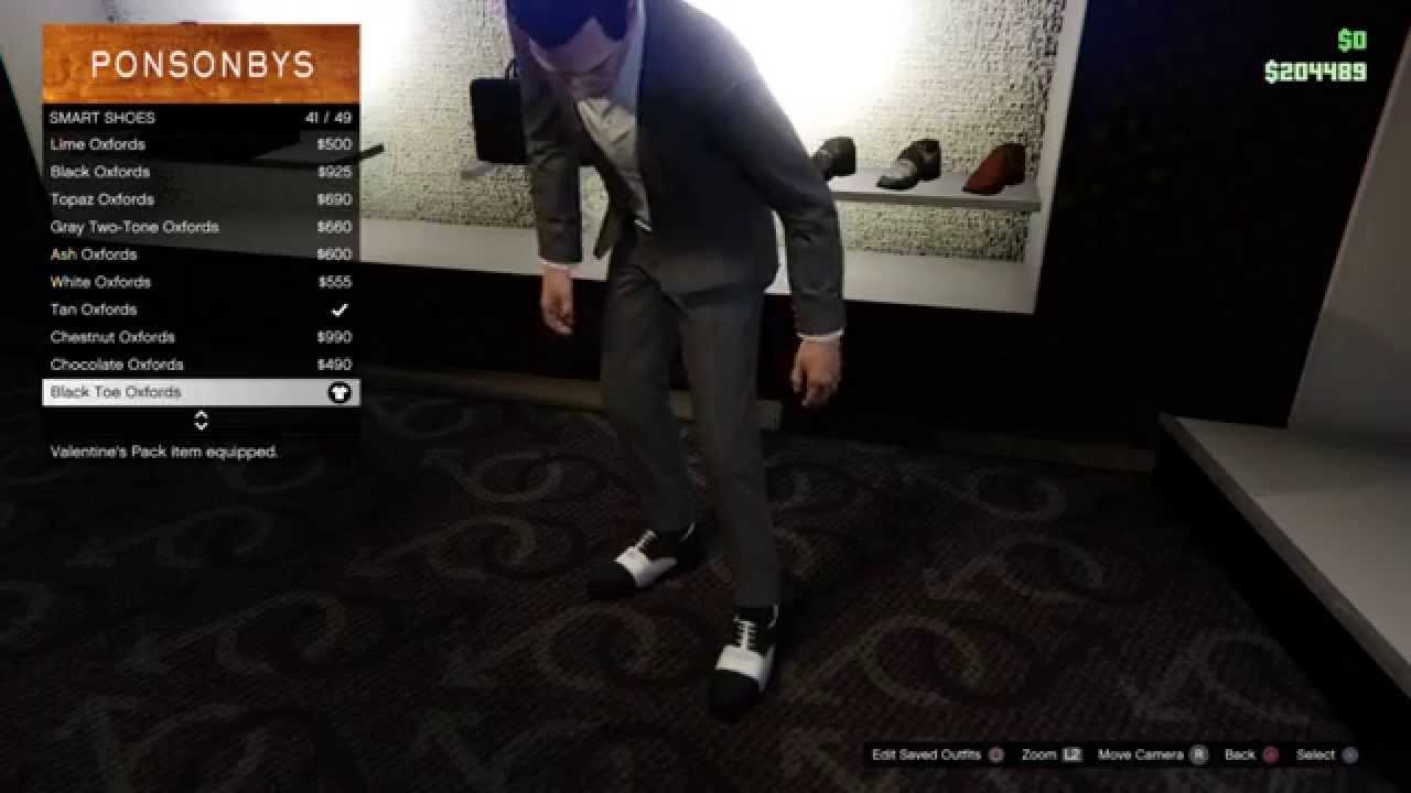 Grand Theft Auto 5 Online Daniel Craig 007 James Bond outfit tutorial