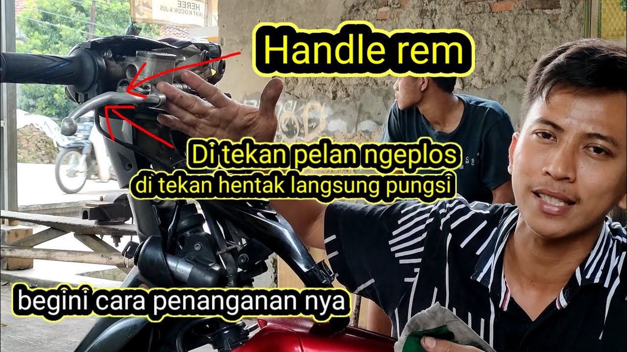 Rem depan suka ngeplos di tekan pelan kalo di hentak pakem