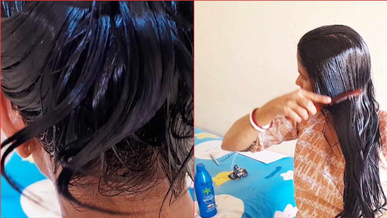 Today My heavy hair oiling and combing vlog 👧