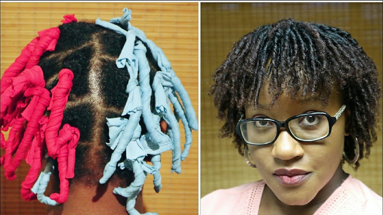 HISTORICAL VICTORIAN RAG CURLS ON NATURAL HAIR