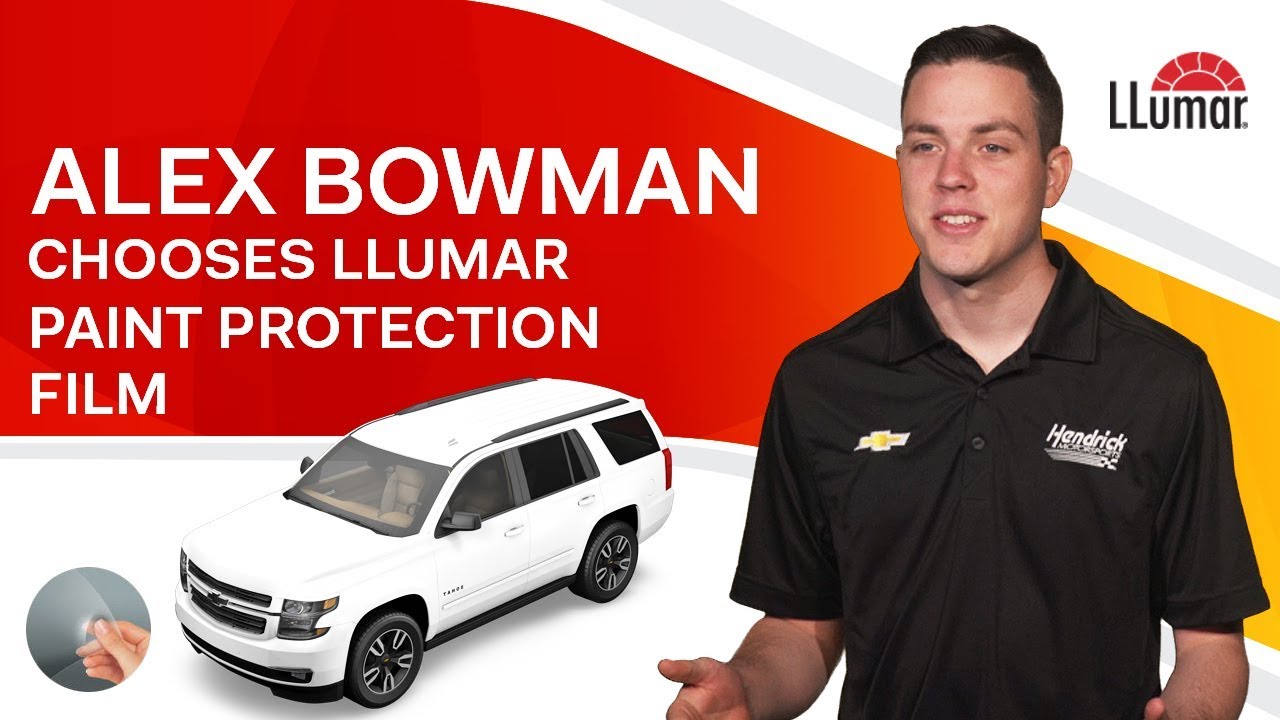 Alex Bowman Chooses LLumar Paint Protection Film
