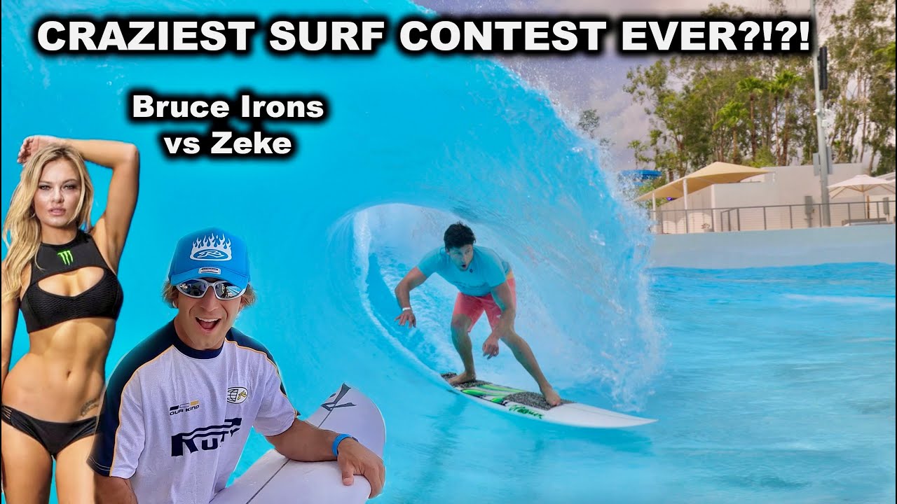 CRAZIEST SURF CONTEST EVER! (NEW WAVEPOOL & NEW WAVES)
