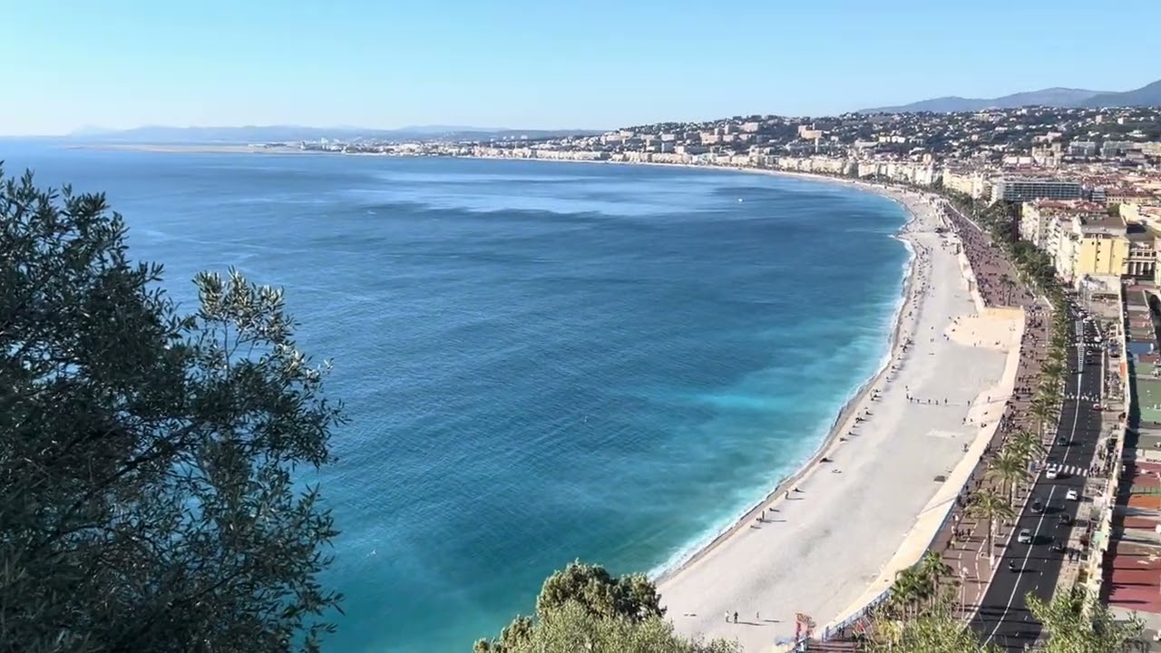 view on the beach 🏖️ Nice /France 🇫🇷