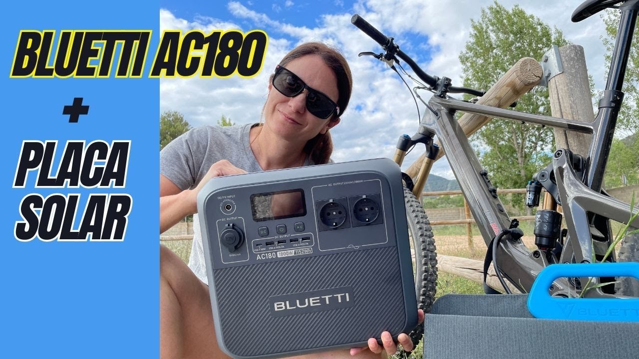 Carga tu Ebike donde quieras con BLUETTI AC180