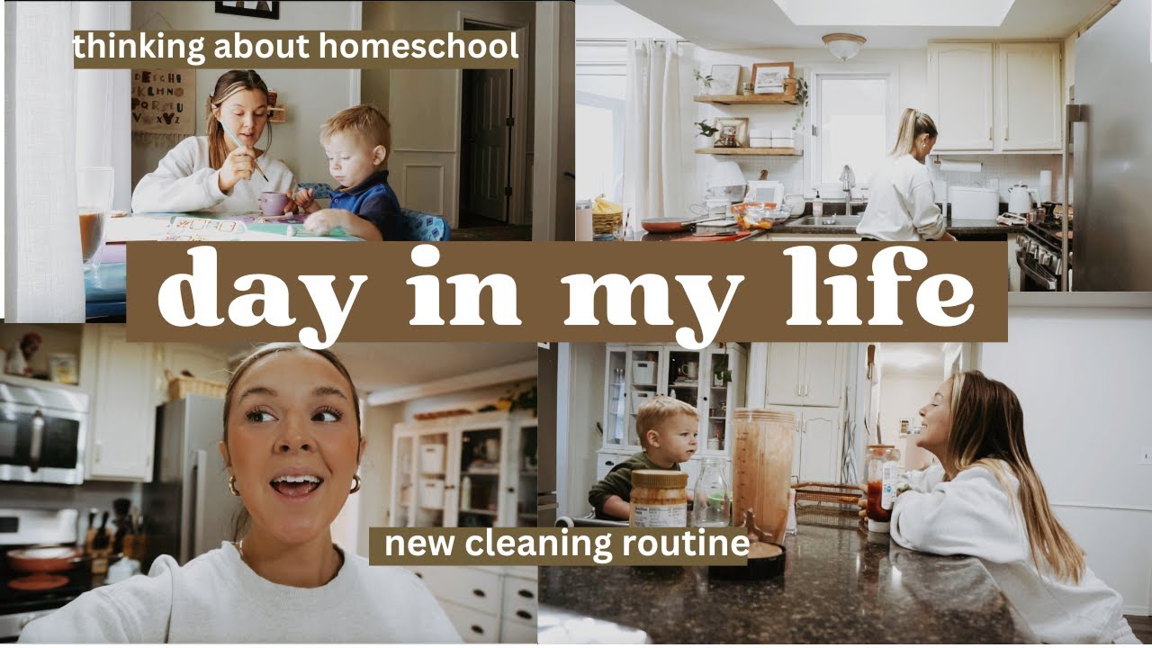 day in my life as a stay at home mom🤗♥️🏡