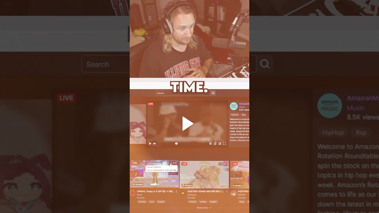 Как быстро расти на Twitch&hellip;