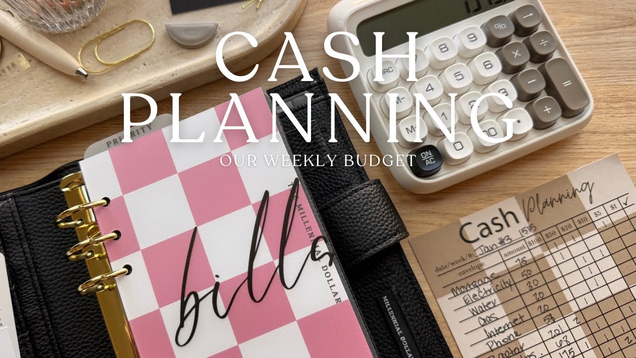 How I Cash Plan Our Weekly Budget | For the Beginner